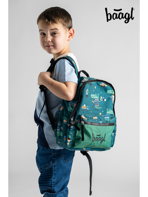 BAAGL  BAAGL Предучилищна раница Крокодил