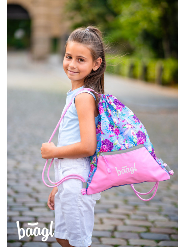 BAAGL  BAAGL 3 КОМПЛЕКТ Airy Колибри: раница, моливник, торбичка