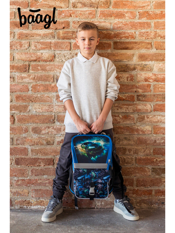 BAAGL  BAAGL Ученическа раница Zippy Състезателен автомобил