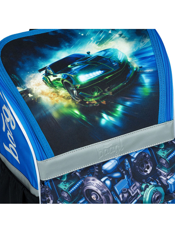 BAAGL  BAAGL Ученическа раница Zippy Състезателен автомобил
