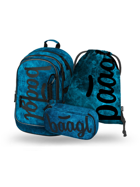 BAAGL  BAAGL 3 СЕТ Core Ocean: раница, моливник, торбичка