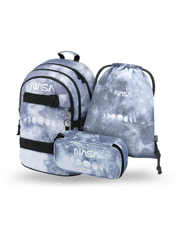 BAAGL  BAAGL 3 СЕТ Skate NASA Grey: раница, моливник, торбичка