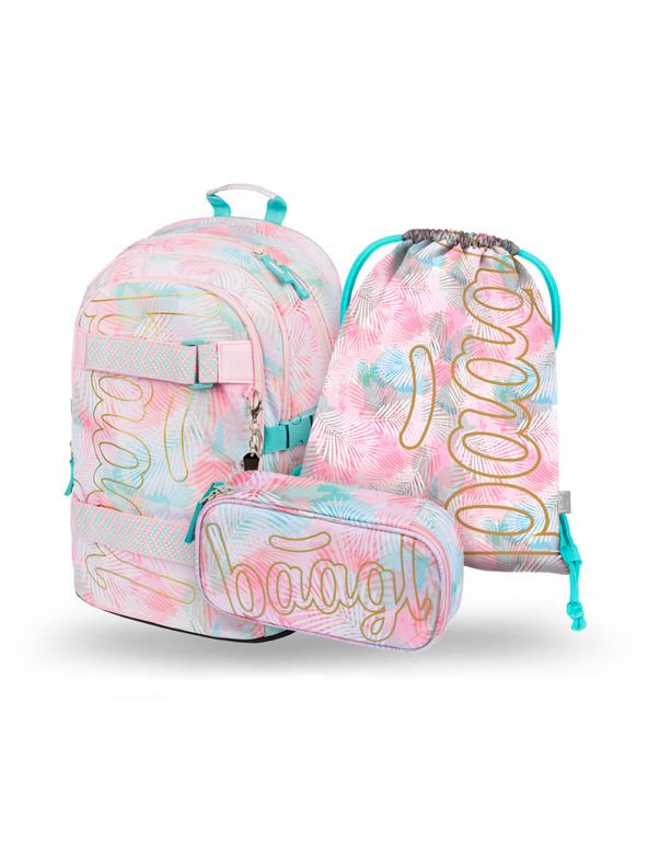 BAAGL  BAAGL 3 КОМПЛЕКТ Skate Залез: раница, моливник, торбичка