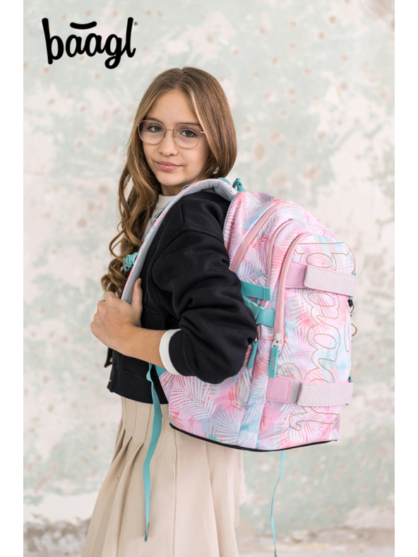 BAAGL  BAAGL 3 КОМПЛЕКТ Skate Залез: раница, моливник, торбичка