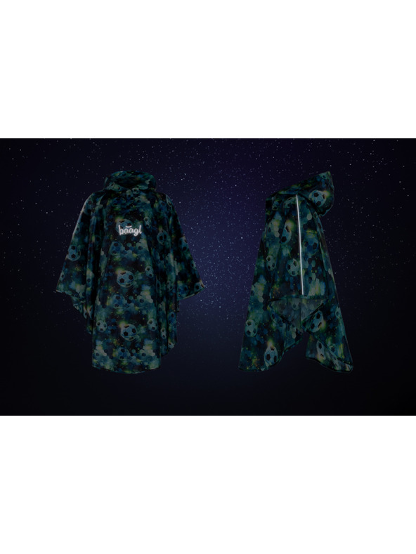 BAAGL  BAAGL Outdoor дъждобран пончо Футбол размер S (110-130 см)