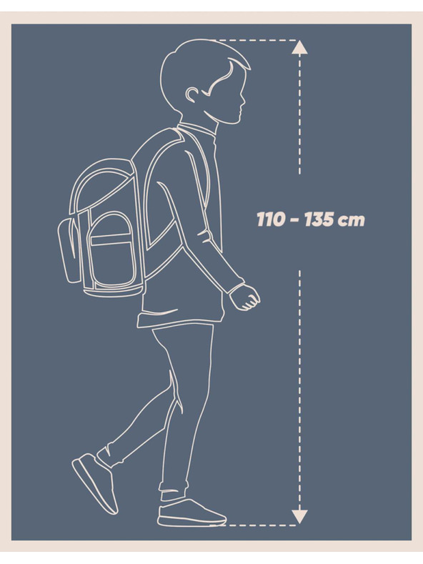 BAAGL  BAAGL Ученическа раница Ergo Динозавър