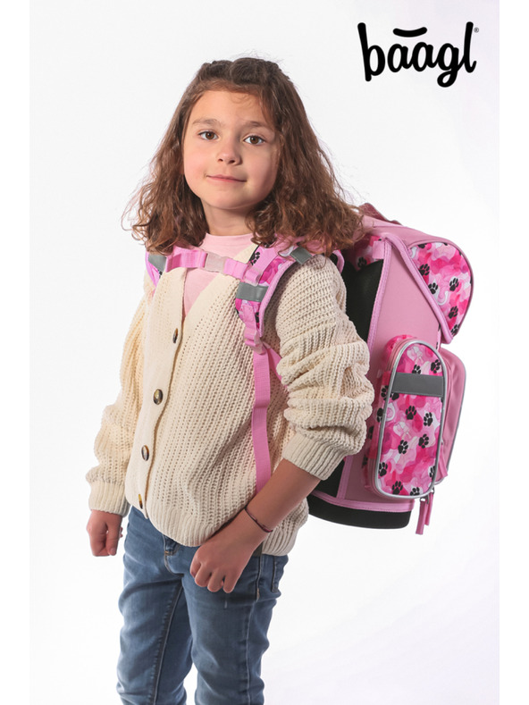 BAAGL  BAAGL Училищна раница Ergo Лапи