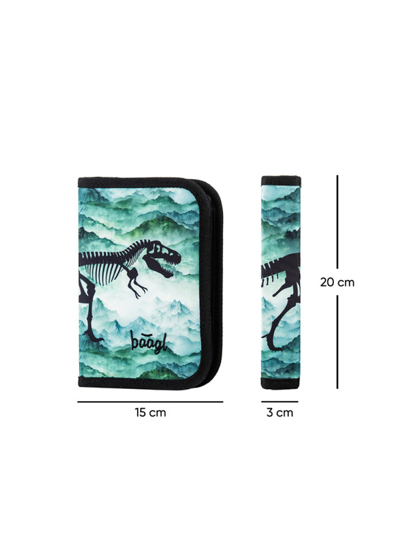 BAAGL  BAAGL СЕТ 3 Ergo Динозавър: раница, моливник, торбичка