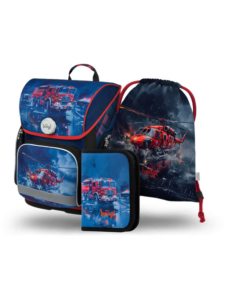 BAAGL  BAAGL СЕТ 3 Ergo Спасители: раница, моливник, торбичка