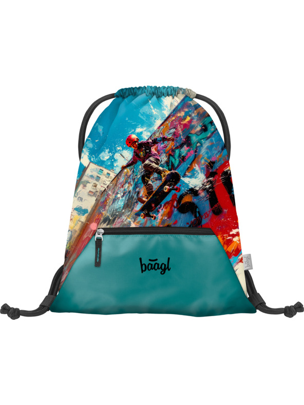 BAAGL  BAAGL СЕТ 3 Zippy Скейтпарк: раница, моливник, торбичка