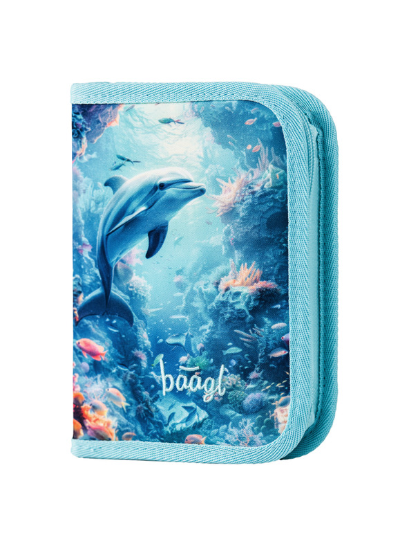 BAAGL  BAAGL СЕТ 3 Zippy Делфин: раница, моливник, торбичка