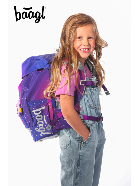 BAAGL  BAAGL Училищна раница Airy Коне сърца
