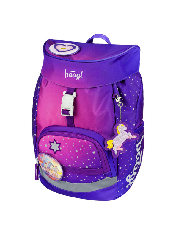 BAAGL  BAAGL Училищна раница Airy Коне сърца