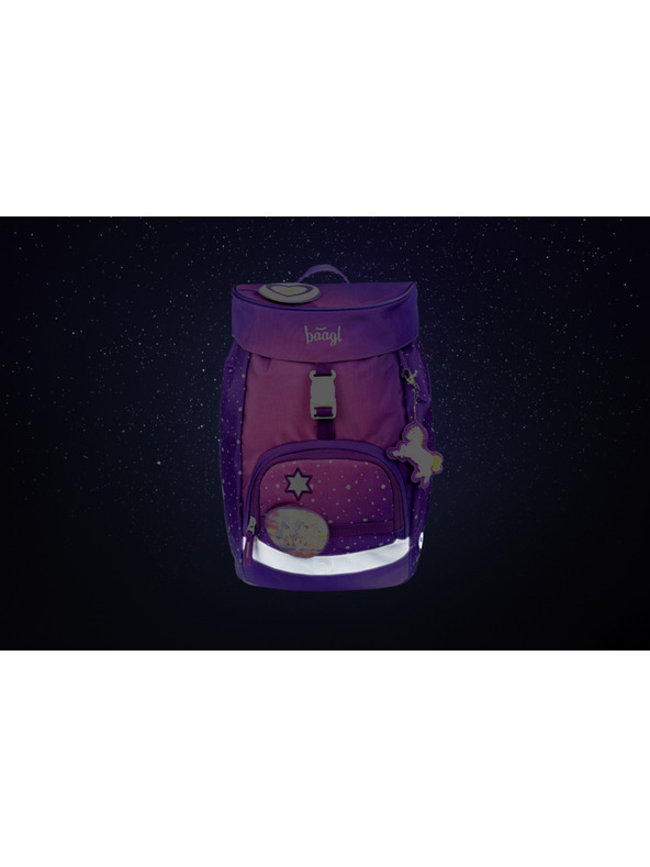 BAAGL  BAAGL КОМПЛЕКТ 3 AIRY Коне сърце: раница, моливник, торбичка