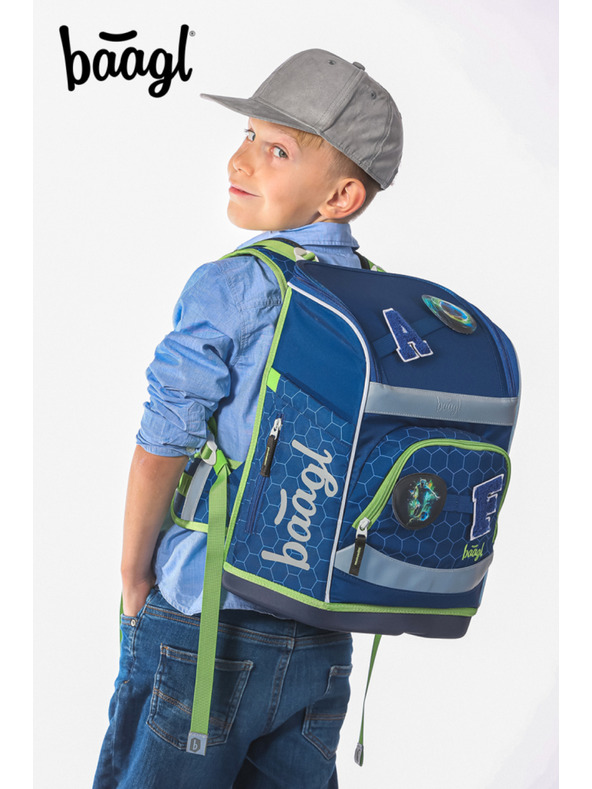 BAAGL  BAAGL Училищна чанта Zippy plus Футболна топка