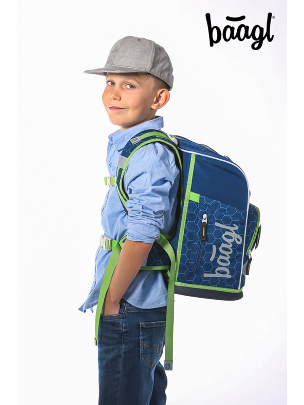 BAAGL  BAAGL Училищна чанта Zippy plus Футболна топка