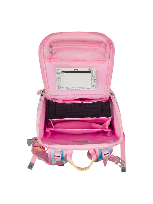 BAAGL  BAAGL Училищна раница Zippy плюс Rainbow Еднорог