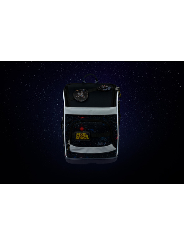 BAAGL  BAAGL Училищна чанта Zippy plus Pixel Space