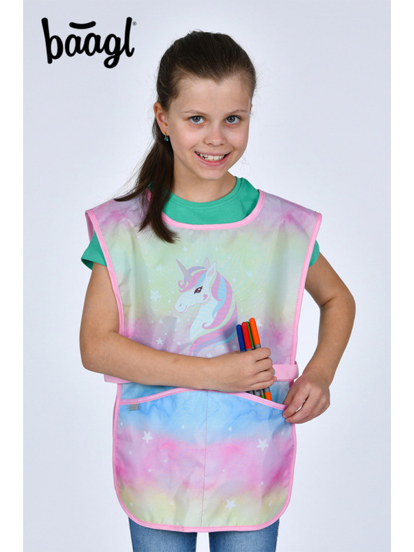 BAAGL  BAAGL Детска престилка Rainbow Unicorn