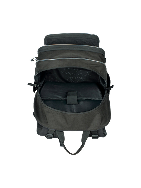 BAAGL  BAAGL СЕТ 3 Cubic Uni черен: раница, моливник, торбичка