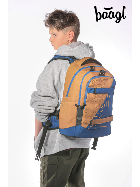 BAAGL  BAAGL Ученическа раница Skate max Duo