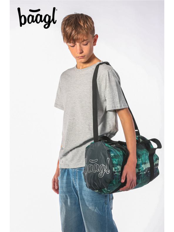 BAAGL  BAAGL КОМПЛЕКТ 3 Skate Forest: раница, моливник, спортна чанта