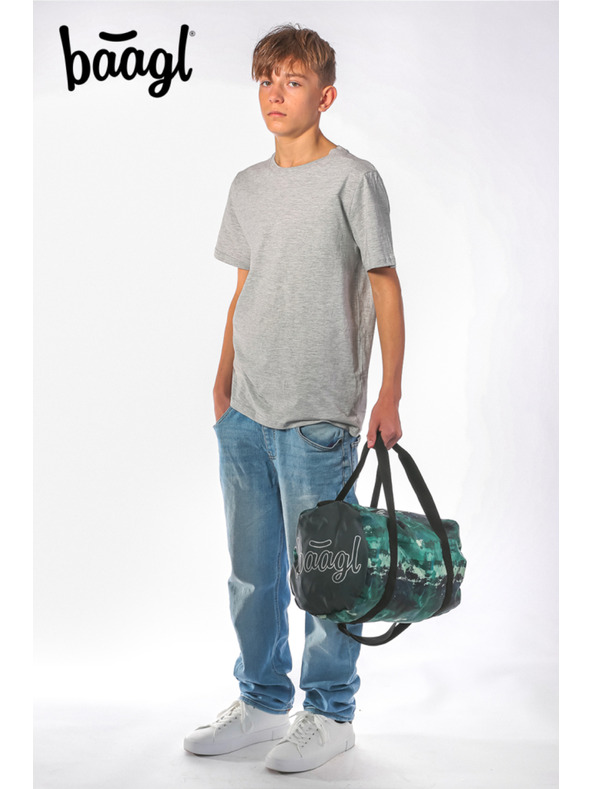 BAAGL  BAAGL КОМПЛЕКТ 3 Skate Forest: раница, моливник, спортна чанта