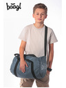 BAAGL  BAAGL КОМПЛЕКТ 3 Skate Dust Blue: раница, моливник, спортна чанта