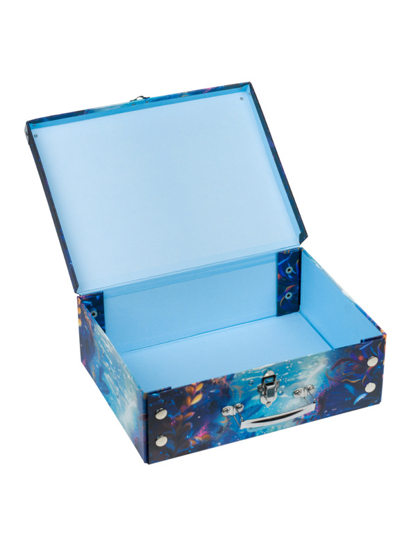 BAAGL  BAAGL Сгъваем училищен куфар Аксолотъл с метални елементи