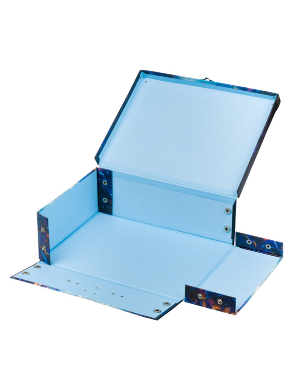 BAAGL  BAAGL Сгъваем училищен куфар Аксолотъл с метални елементи