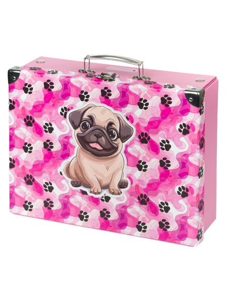 BAAGL  BAAGL Сгъваем училищен куфар Лапи с метални елементи