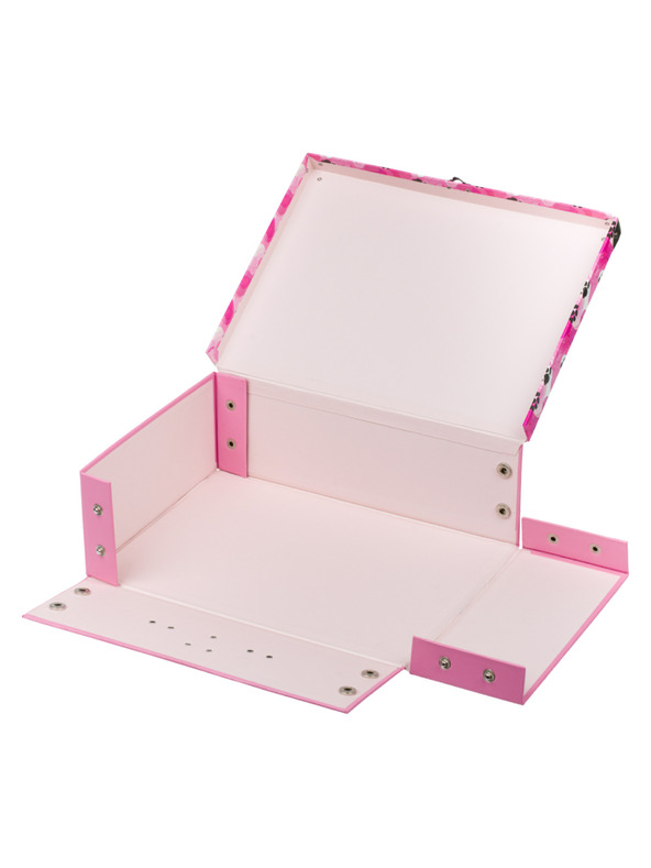 BAAGL  BAAGL Сгъваем училищен куфар Лапи с метални елементи