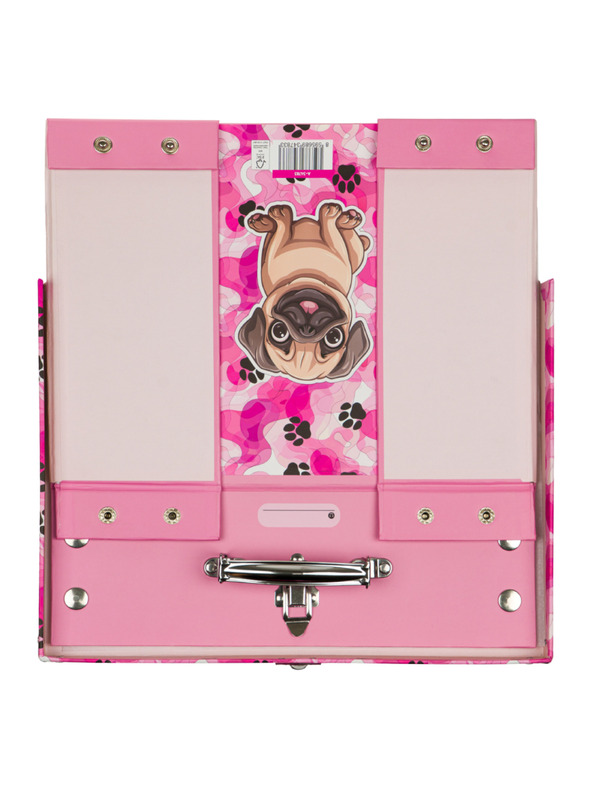 BAAGL  BAAGL Сгъваем училищен куфар Лапи с метални елементи