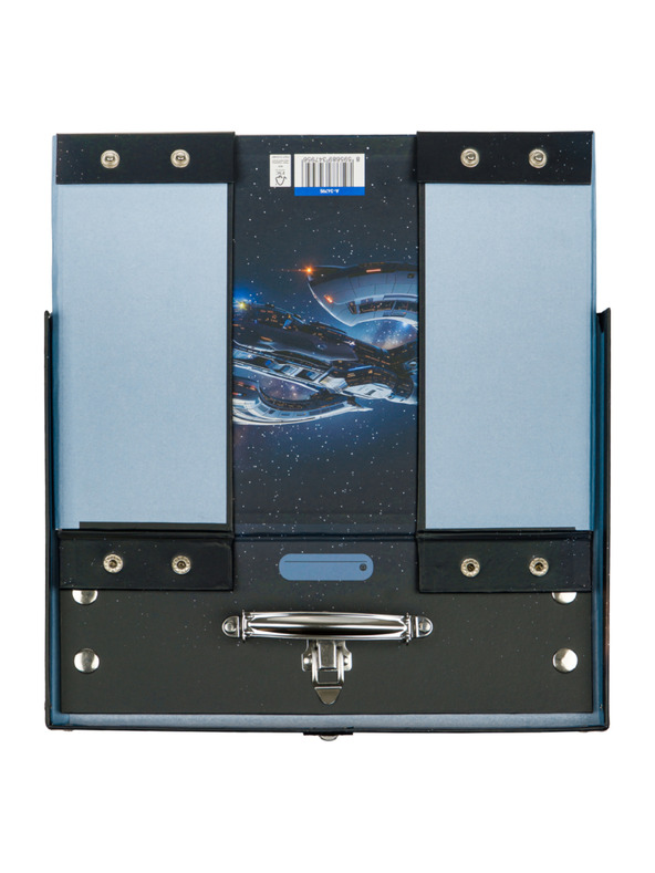 BAAGL  BAAGL Сгъваем ученически куфар Космически кораб с метални елементи