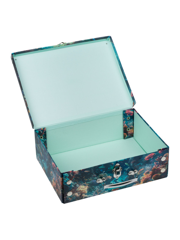 BAAGL  BAAGL Сгъваем училищен куфар Делфин с метални елементи