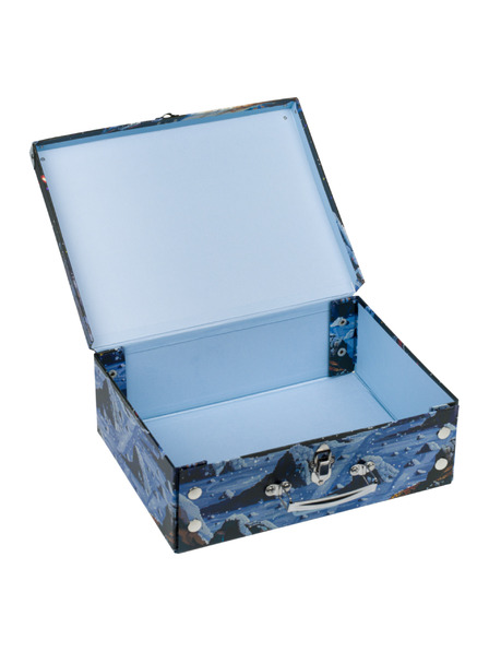 BAAGL  BAAGL Сгъваем ученически куфар Pixel Space с метални елементи