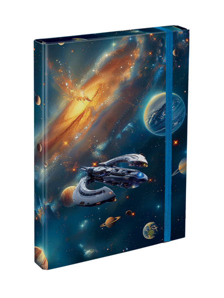 BAAGL  BAAGL Папка за училищни тетрадки A4 Космос