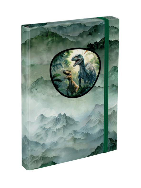 BAAGL  BAAGL Папка за училищни тетрадки A4 Дино