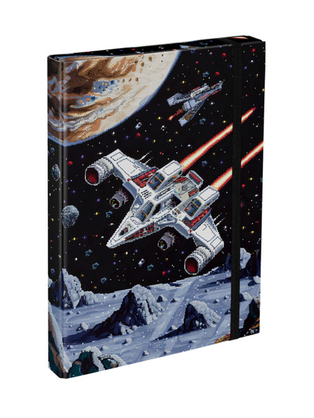 BAAGL  BAAGL Папка за ученически тетрадки A4 Pixel Space