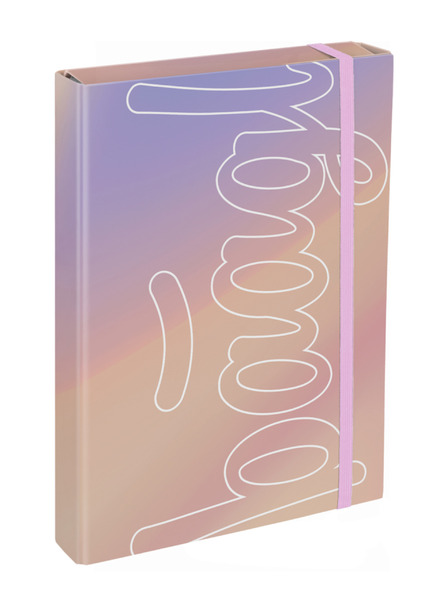 BAAGL  BAAGL Папка за училищни тетрадки A4 Jumbo Pastel