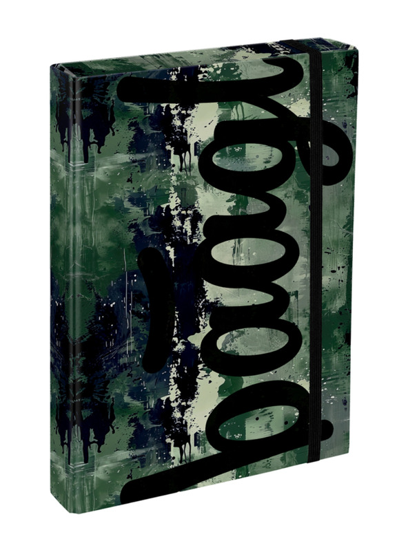 BAAGL  BAAGL Папка за училищни тетрадки A4 Jumbo Forest