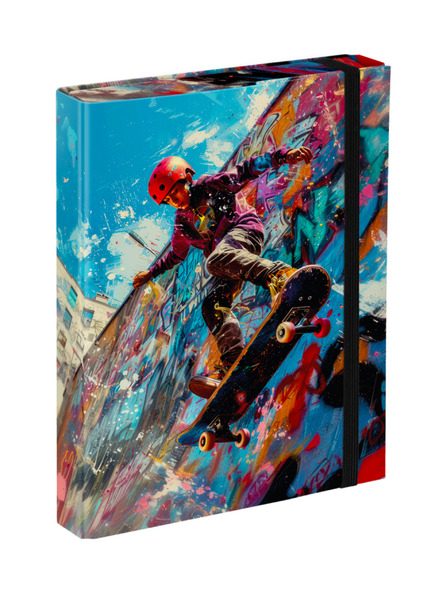 BAAGL  BAAGL Папка за училищни тетрадки A5 Skatepark