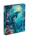 BAAGL  BAAGL Папка за училищни тетрадки A5 Делфин