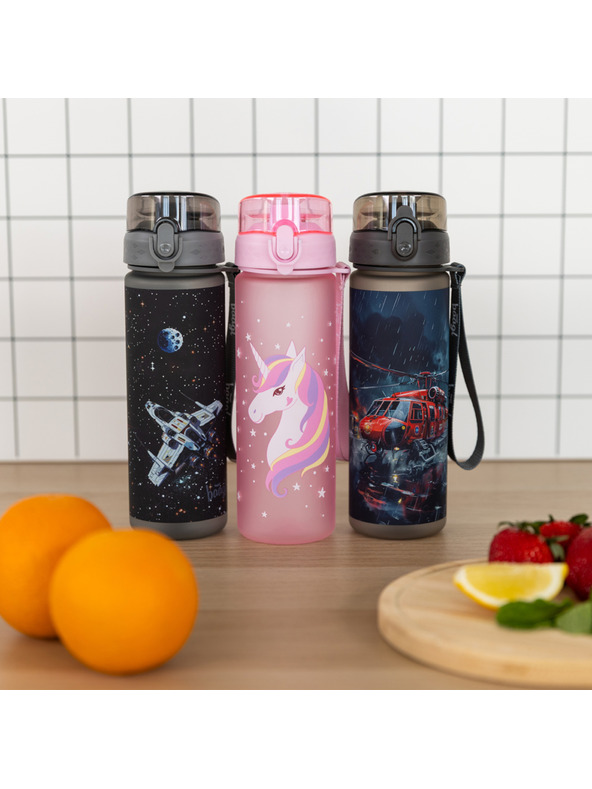 BAAGL  BAAGL Тританова бутилка за пиене Pixel Space 500 мл