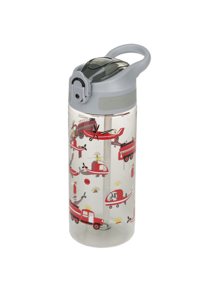 BAAGL  BAAGL Тританова бутилка за пиене с сламка Спасители 500 мл