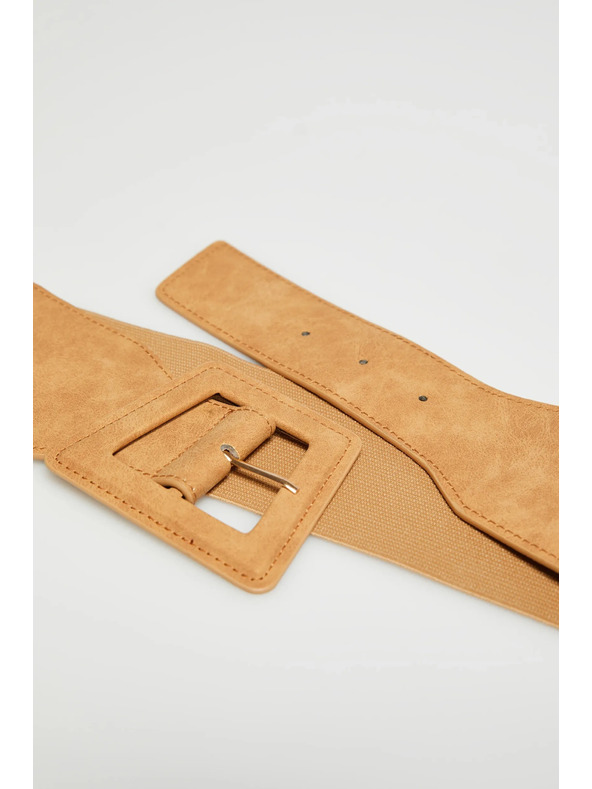 Moodo Бежов дамски колан Moodo