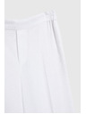 Moodo Бели свободни панталони