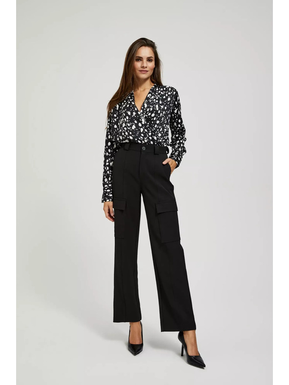 Moodo Блуза с шарка Moodo