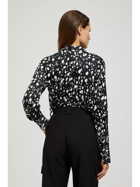 Moodo Блуза с шарка Moodo