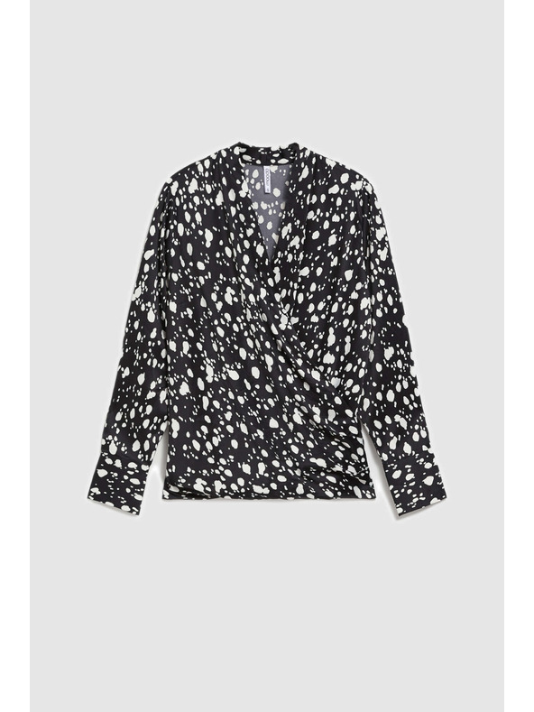 Moodo Блуза с шарка Moodo
